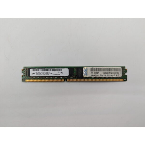Модуль памяти 46C0575, 43X5313, MT18KDF51272PZ-1G4, Micron, IBM, DDR3L, 4Gb