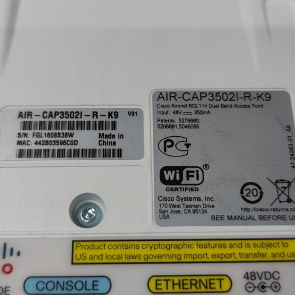 Точка доступа Cisco AIR-CAP3502I-R-K9 — изображение 3
