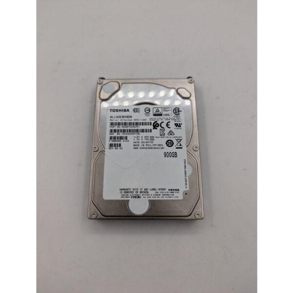 Жесткий диск AL14SEB090N, HDEBF02GEA51, Toshiba, 900 Гб, SAS, 2.5