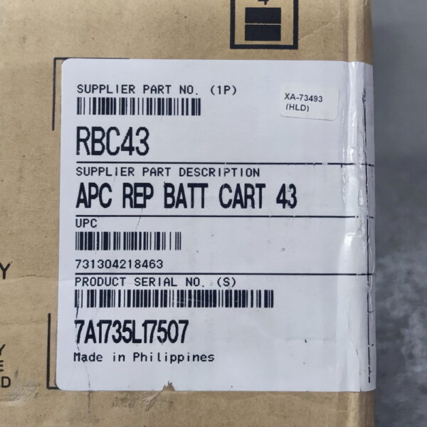 Батарейный комплект RBC43, APC, новые в коробках, без аккумулятора — изображение 2