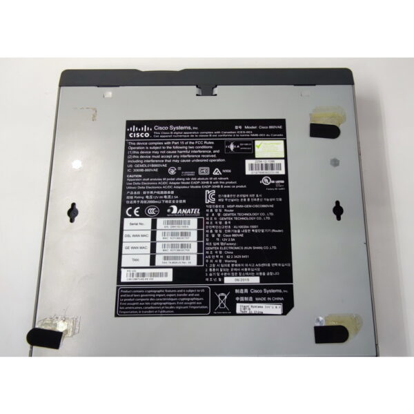 Коммутатор Cisco C867VAE-K9 — изображение 2
