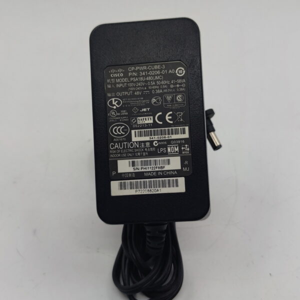 Блок питания CP-PWR-CUBE-3, 341-0206-03, psc18u-480, Cisco — изображение 3