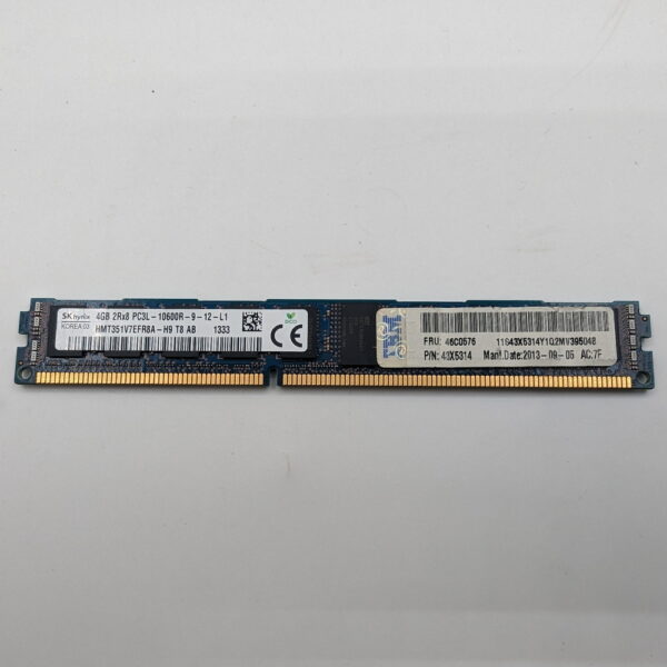 Модуль памяти 46C0576, 43X5314, HMT351V7EFR8A-H9, SK Hynix, IBM, DDR3L, 4Gb