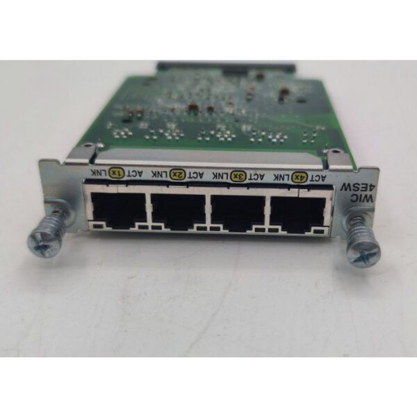Модуль WIC-4ESW, Cisco