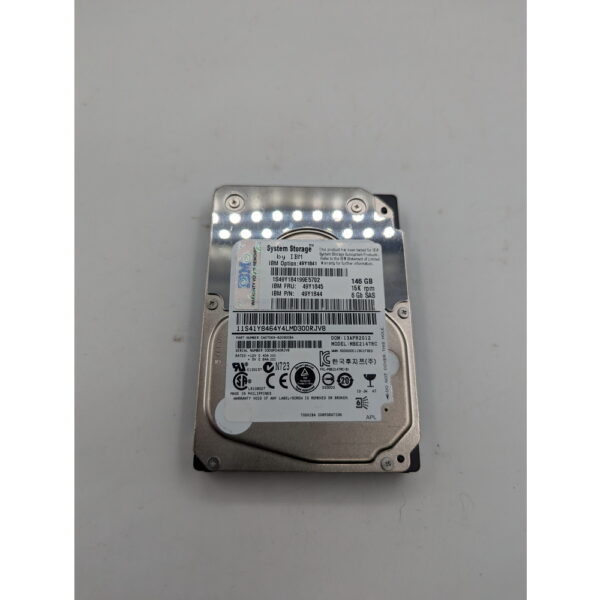 Жесткий диск MBE2147RC, 49Y1841, 49Y1845, 49Y1844, Fujitsu, IBM, 146 Гб, SAS, 2.5