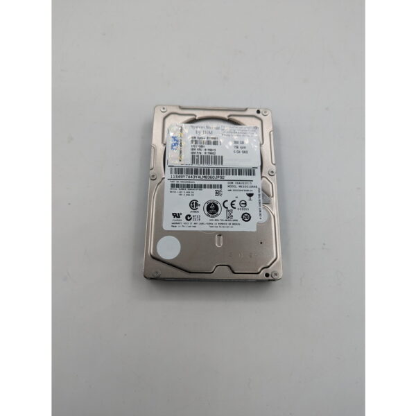 Жесткий диск MK3001GRRB, 81Y9891, 81Y9913, 81Y9902, IBM, SAS, 300 Гб, 2.5