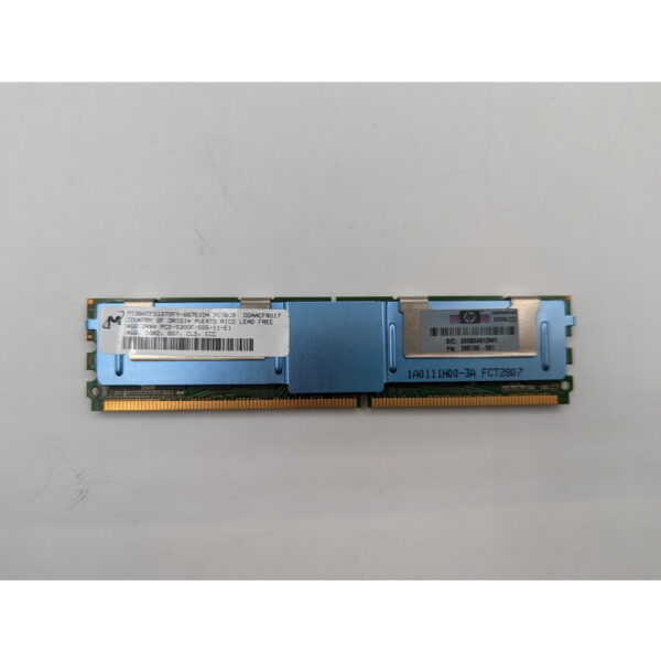 Модуль памяти 398708-061, MT36HTF51272FY-667, Micron, HP, DDR2, 4Gb