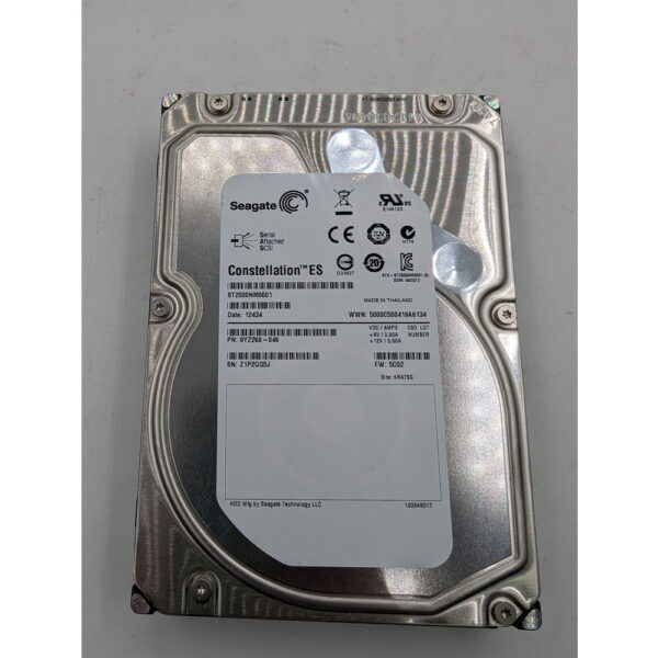 Жесткий диск ST2000NM0001, Seagate, SAS, 2 Тб, 3.5