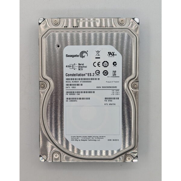 Жесткий диск ST33000650SS, Seagate, SAS, 3 Тб, 3.5