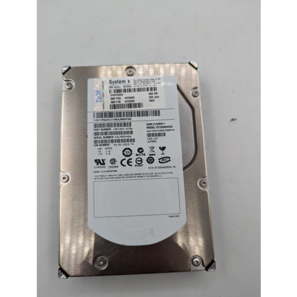 Жесткий диск ST3300655SS, 49Y6094, 49Y6092, 49Y6090, IBM, Seagate, SAS, 300 Гб, 3.5
