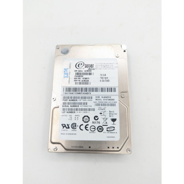 Жесткий диск ST973452SS, 44W2202, 42D0673, 44W2206, IBM, Seagate, 73 Гб, SAS, 2.5