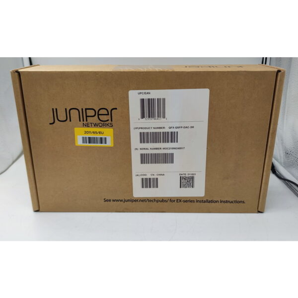 Кабель Juniper QFX-QSFP-DAC-3M