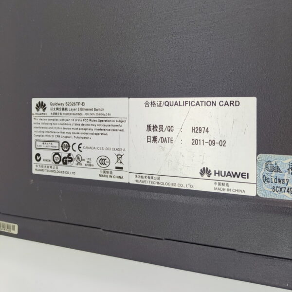 Коммутатор Huawei S2326TP-EL — изображение 3