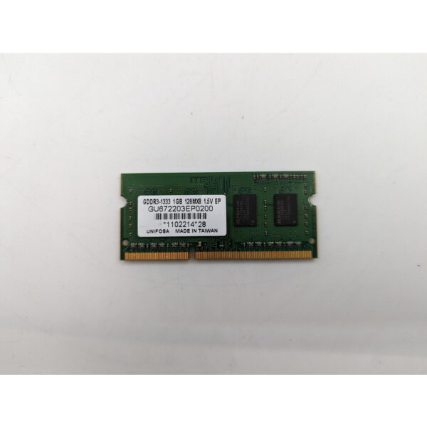 Модуль памяти GU672203EP0200, Unifosa, DDR3, 1Gb