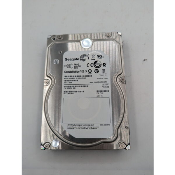 Жесткий диск ST2000NM0023, Seagate, SAS, 2 Тб, 3.5