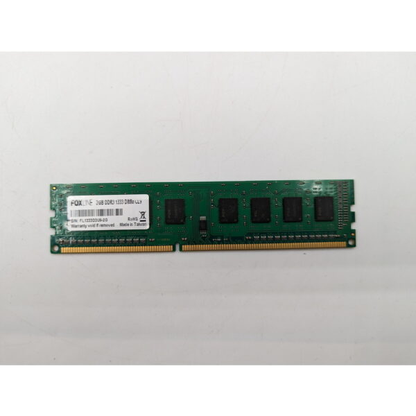Модуль памяти FL1333D3U9-2G, Foxline, DDR3, 2Gb