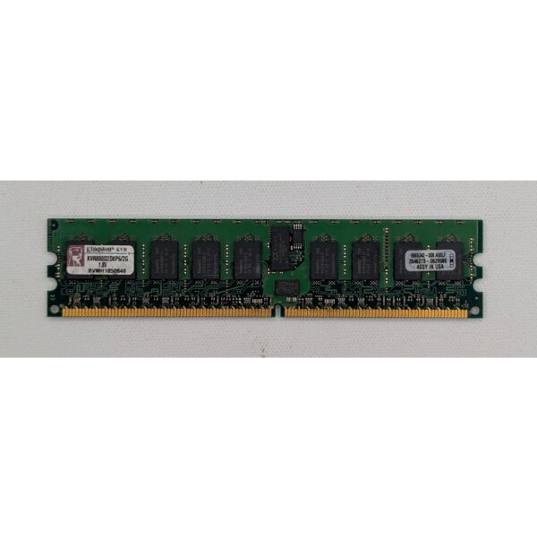 Модуль памяти KVR800D2D8P6/2G, Kingston, DDR2, 2 Гб, 6400, REG, ECC