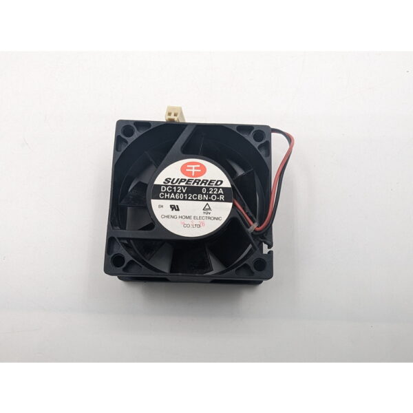 Вентилятор CHA6012CBN-0-R, Superred, 60x60x25, 12V 0.22A