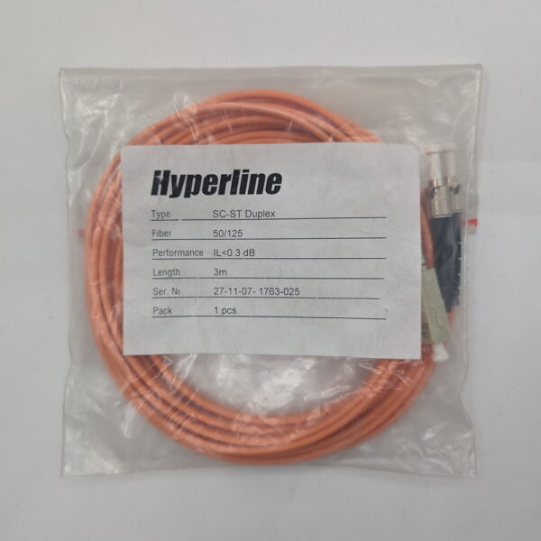 Оптический патч-корд SC-50-ST-UPC-3M, Hyperline, SC-ST, 3 m — изображение 2