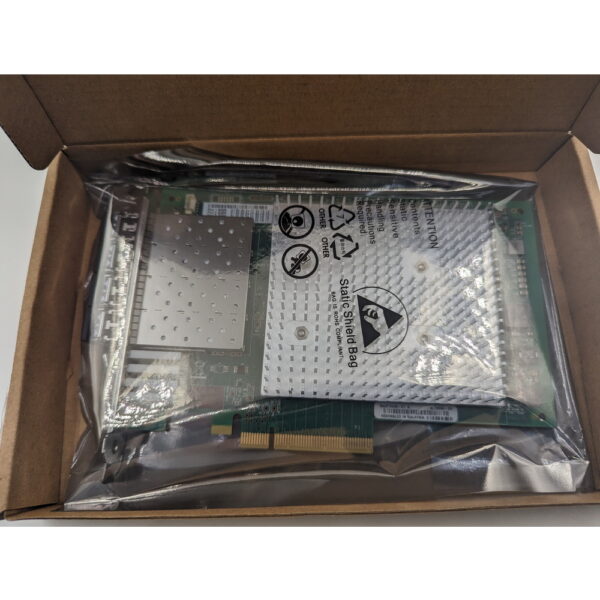 Контроллер Fibre Channel Qlogic, BK3210408-01, QLE2694-SR, PCI-E, HBA, 4 x 16 Гбит/с