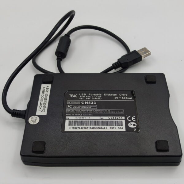 Флоппи-дисковод FDD fd-05pub, 27L4226, 05K9283, 19308801-19, IBM, Teac, USB — изображение 2