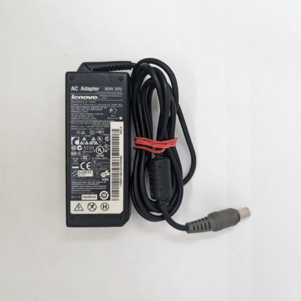 Блок питания 42T5283, 92P1154, Lenovo 20V 3.25A 65W, 7.9х5.5 — изображение 2