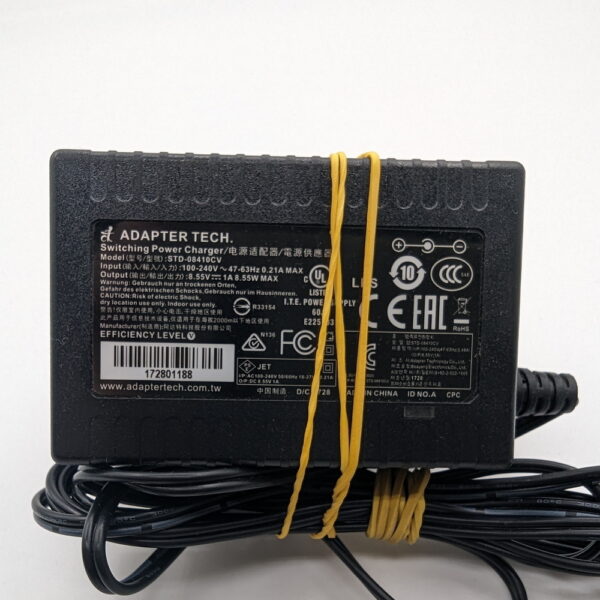 Блок питания STD-08410CV, ADAPTER TECH, 8.55V, 1000mA — изображение 2