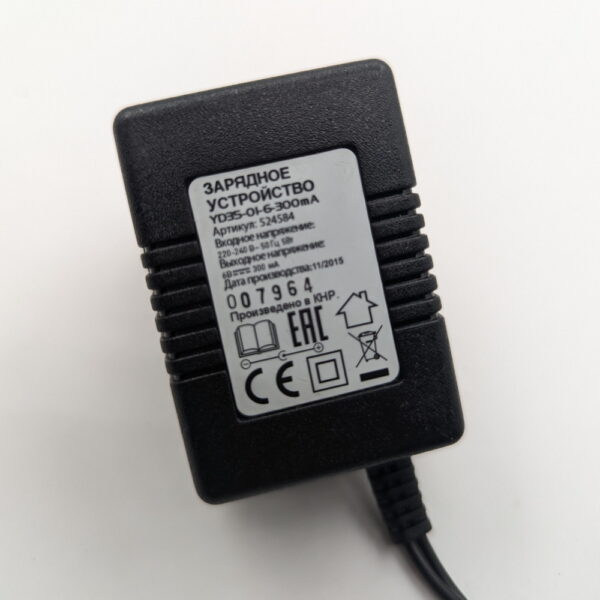 Блок питания 524584, YD35-01-6, 6V, 300mA — изображение 2
