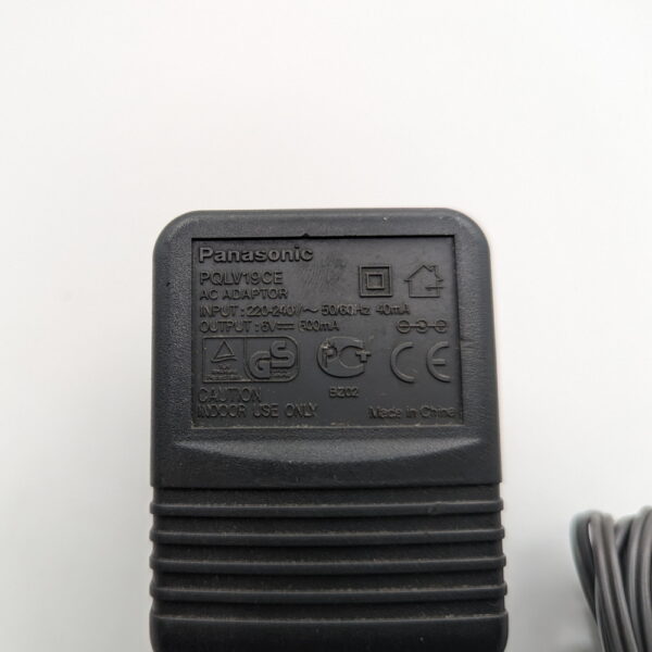 Блок питания PQLV19CE, Panasonic, 6V, 500mA — изображение 2
