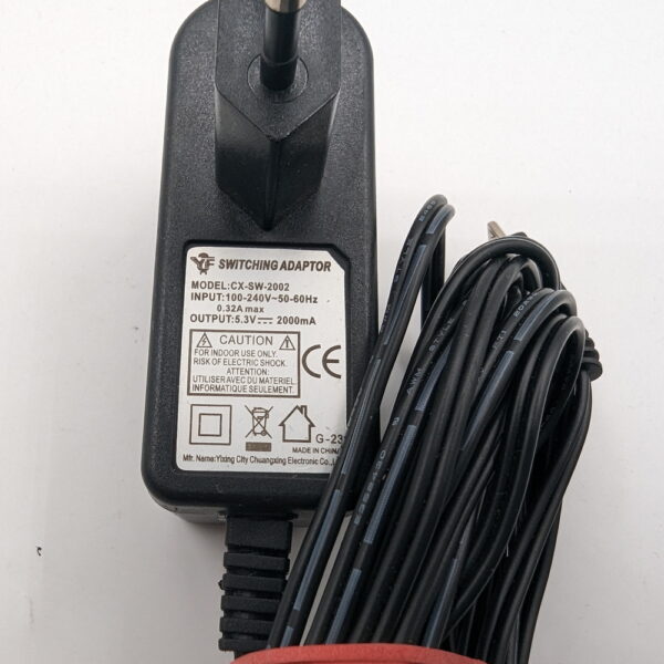 Блок питания CX-SW-2002, microUSB, 5. 3V, 2000mA — изображение 2