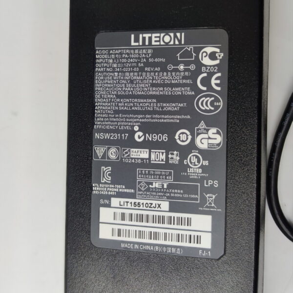 Блок питания PA-1600-2A-LF, 341-0231-03, Cisco — изображение 3