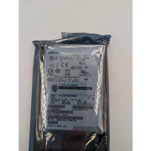 Жесткий диск HUC106030CSS600, 0B25660, DKR5C-J30SS, 300 Гб, SAS, 2.5 — изображение 2