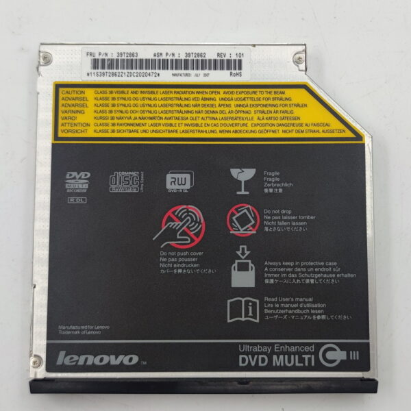Привод DVD-RW 39T2863, 39T2862, IBM ThinkPad R61, IDE, 12.7