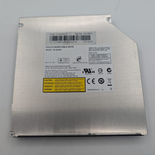 Привод DVD-RW DS-8A5SH17C, Lite-On, 12.7 mm