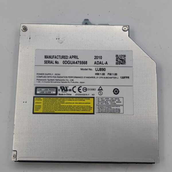 Привод DVD-RW UJ890, Panasonic, 12.7 mm