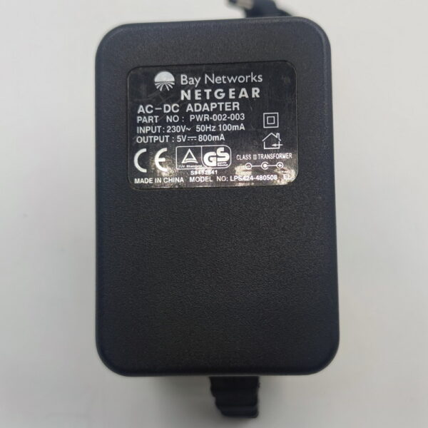 Блок питания ad-5800rdv, pwr-002-003, Klinkenstecker, 800mA, 4VA — изображение 2