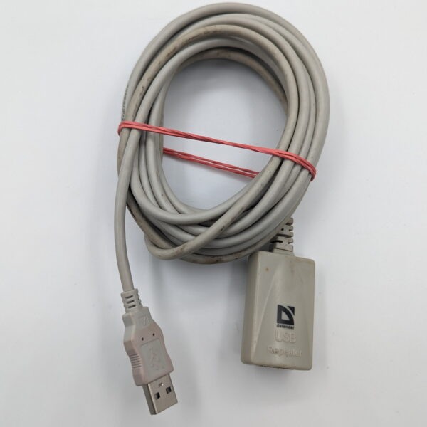 Удлинитель активный USL111, USB, Defender, Белый, 5 м
