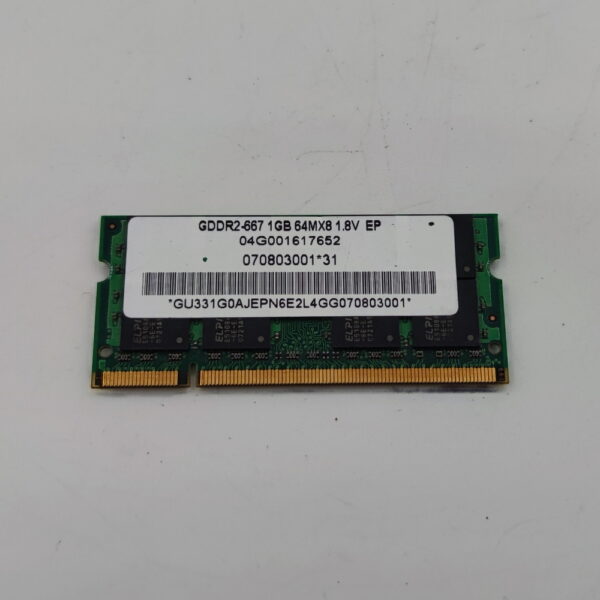 Модуль памяти ASNF1S7830050009, 04G001617652, Elpida, Asus, DDR2, 1Gb