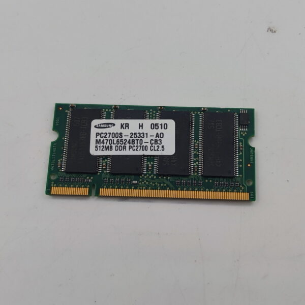 Модуль памяти M470L6524BT0-CB3, Samsung, DDR, 512Mb