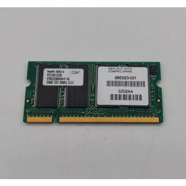 Модуль памяти 285523-001, HYMD232M646A6-H-AA, SK Hynix, HP, DDR, 256Mb, 2100