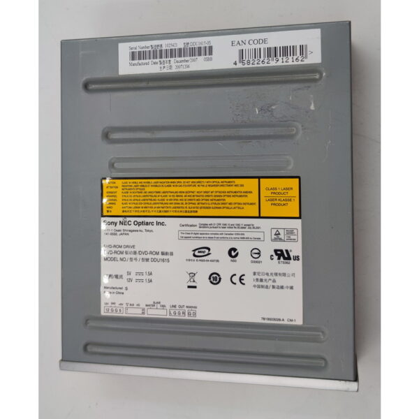 Привод DVD-RW DDU1615, NEC, Sony, IDE — изображение 2