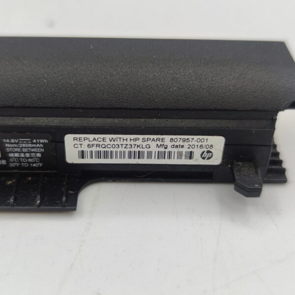 Аккумулятор HSTNN-DB7J, HS04, 807957-001, HP Pavilion 14-ac, 14-af, 15-ac, 2600mAh, 14.6-14.8V, СОСТОЯНИЕ НЕ ИЗВЕСТНО, ПРОДАЕТСЯ КАК ЗАГЛУШКА!