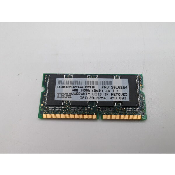 Модуль памяти HYM7V65801, 20L0264, Hynday, IBM, DDR, 64Mb