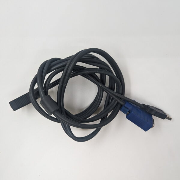 KVM кабель 2L-5202U, Aten, с интерфейсами USB, VGA и разъемом SPHD 3-в-1 (1.8м) — изображение 2