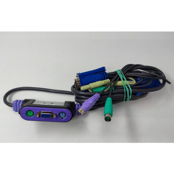 KVM коммутатор CS62A, Aten, 2-портовый, PS/2, VGA, аудио — изображение 2