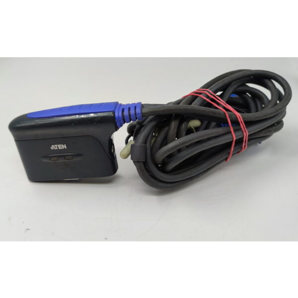 KVM переключатель CS62U, Aten, 2-портовый, USB, VGA, аудио, 1.8м — изображение 3