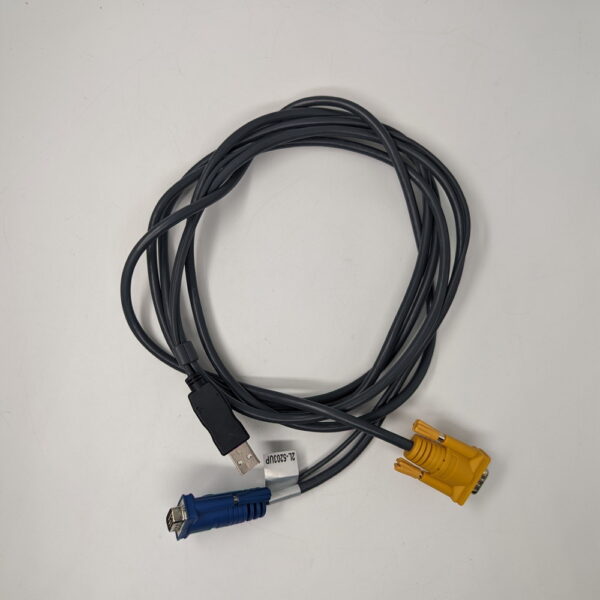 KVM кабель 2L-5203UP, Aten, со встроенным конвертером интерфейса PS/2-USB и разъемом SPHD 3-в-1 (3м) — изображение 2