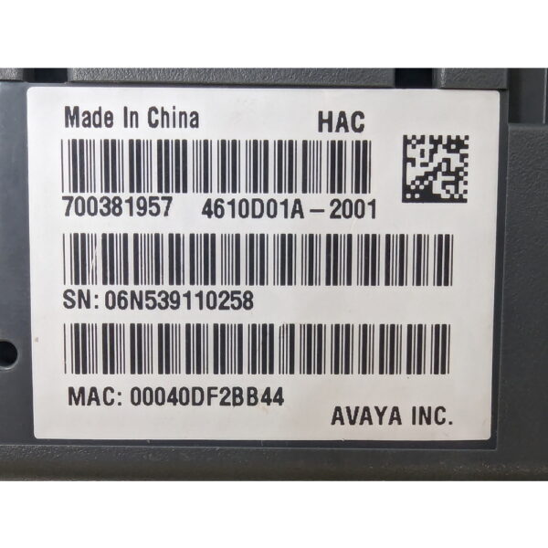 Телефон 4610SW, Avaya — изображение 3