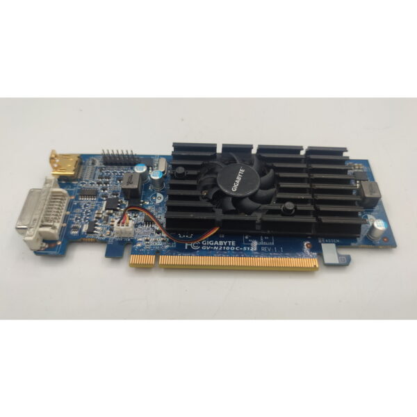 Видеокарта GV-N2100C-512I, Gigabyte GeForce 210, 512МБ — изображение 3