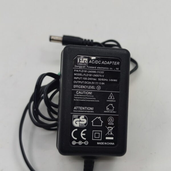 Блок питания FLD181-240080, FLD181-240075-V, MikroTik 24V, 1A, 5.5-2.5мм — изображение 3